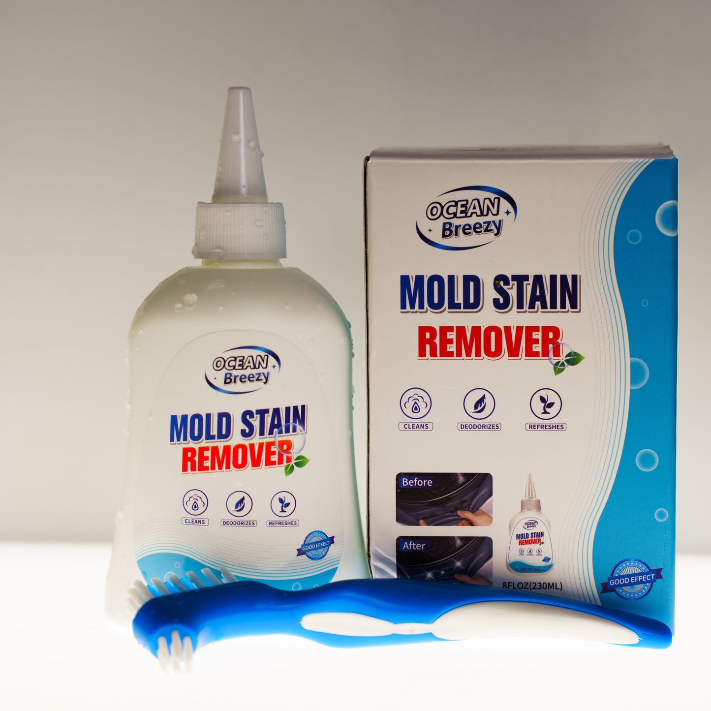 Gel Removedor de Hongos Multiuso + Cepillo Limpiador (GRATIS)