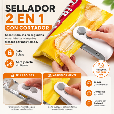 MINI SELLADORA DE BOLSAS INALAMBRICA | QUICK™