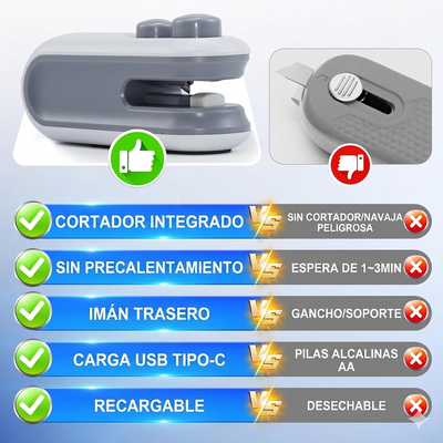 MINI SELLADORA DE BOLSAS INALAMBRICA | QUICK™