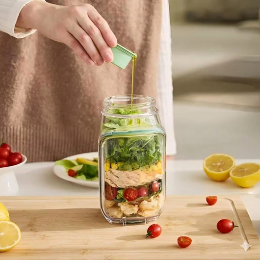 CONTENEDOR DE ENSALADA VERSATIL | SALADPOD™ x
