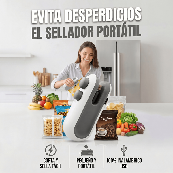 MINI SELLADORA DE BOLSAS INALAMBRICA | QUICK™