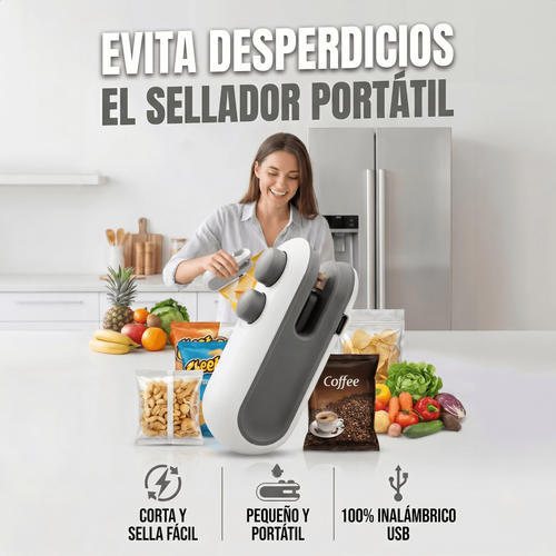 MINI SELLADORA DE BOLSAS INALAMBRICA | QUICK™